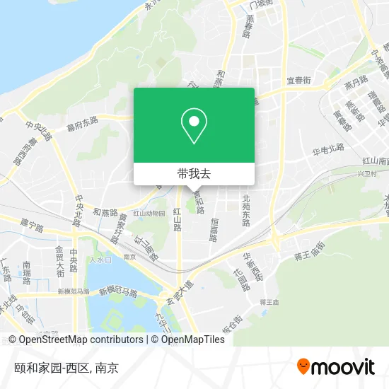 颐和家园-西区地图