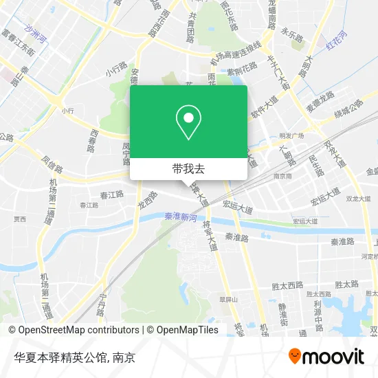 华夏本驿精英公馆地图