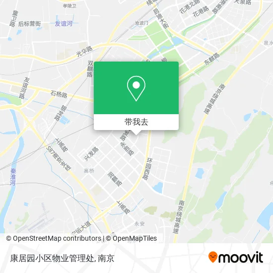 康居园小区物业管理处地图