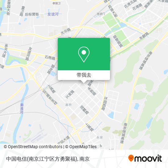 中国电信(南京江宁区方勇聚福)地图
