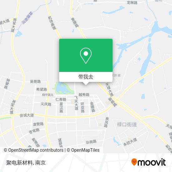 聚电新材料地图