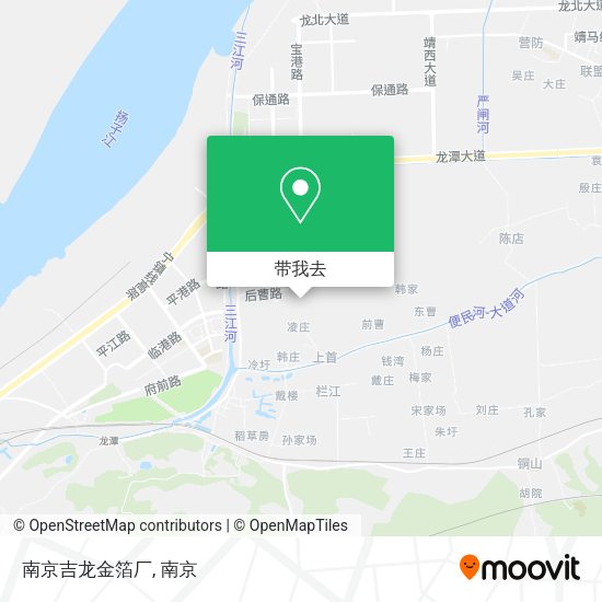 南京吉龙金箔厂地图