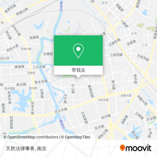 天胜法律事务地图