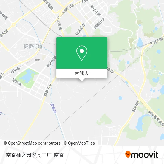 南京柚之园家具工厂地图