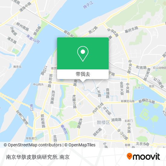 南京华肤皮肤病研究所地图