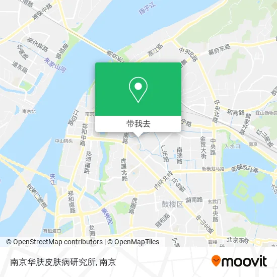 南京华肤皮肤病研究所地图