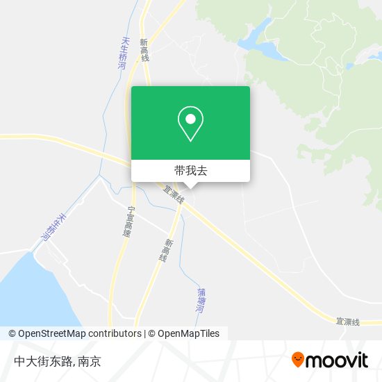 中大街东路地图