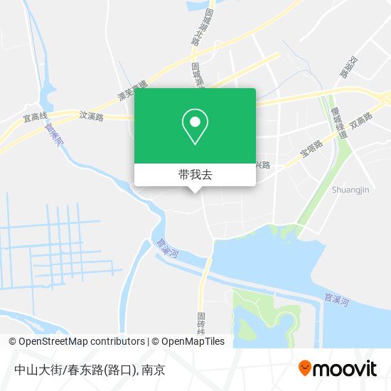 中山大街/春东路(路口)地图