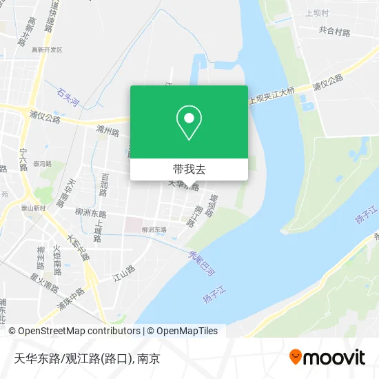 天华东路/观江路(路口)地图