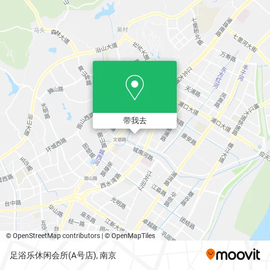 足浴乐休闲会所(A号店)地图