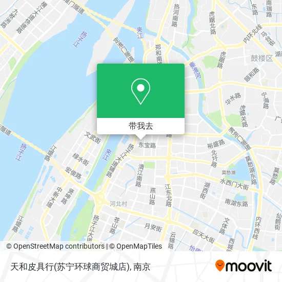 天和皮具行(苏宁环球商贸城店)地图