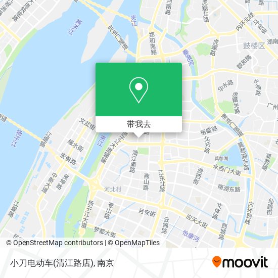 小刀电动车(清江路店)地图