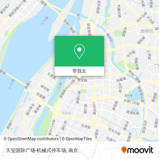 天玺国际广场-机械式停车场地图