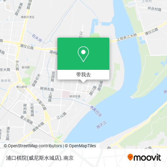 浦口棋院(威尼斯水城店)地图