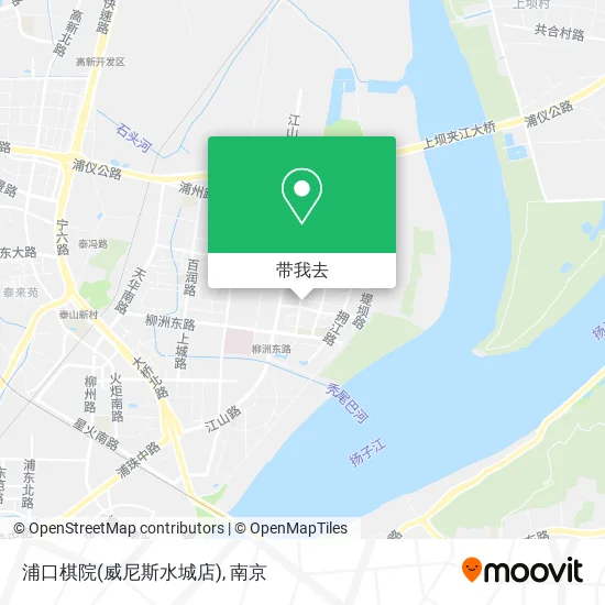 浦口棋院(威尼斯水城店)地图