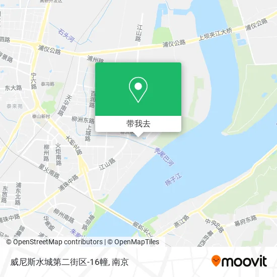 威尼斯水城第二街区-16幢地图