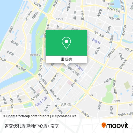 罗森便利店(新地中心店)地图