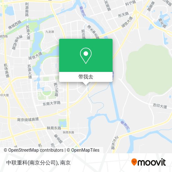 中联重科(南京分公司)地图