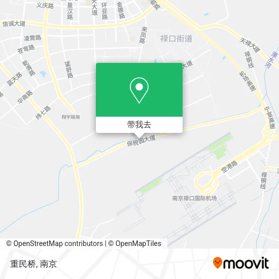 重民桥地图