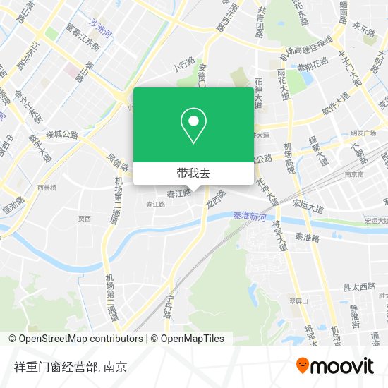 祥重门窗经营部地图