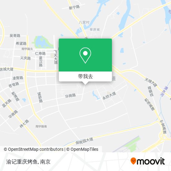 渝记重庆烤鱼地图