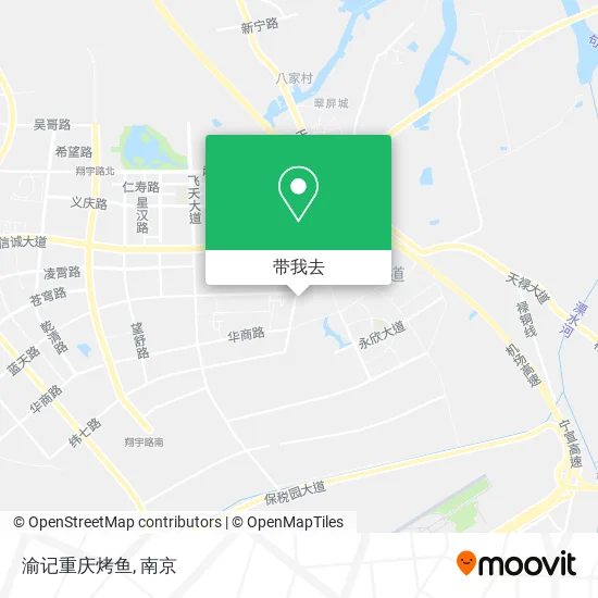 渝记重庆烤鱼地图
