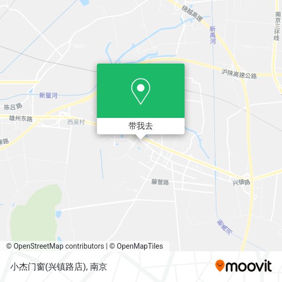 小杰门窗(兴镇路店)地图