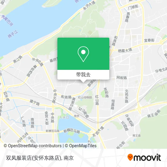 双凤服装店(安怀东路店)地图