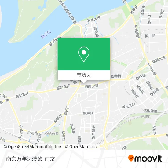 南京万年达装饰地图
