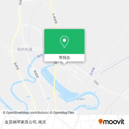 金昊钢琴家具公司地图