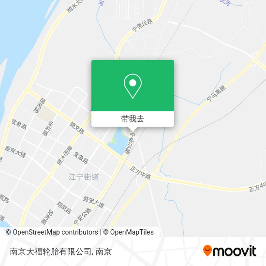 南京大福轮胎有限公司地图