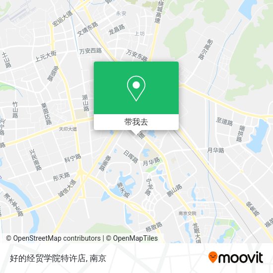好的经贸学院特许店地图