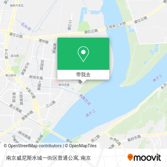 南京威尼斯水城一街区普通公寓地图