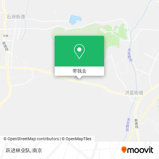 跃进林业队地图