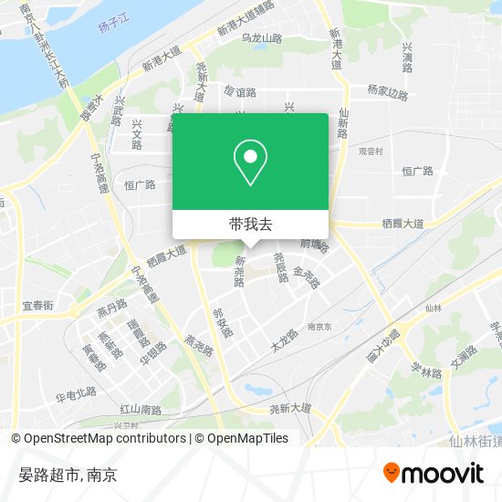 晏路超市地图
