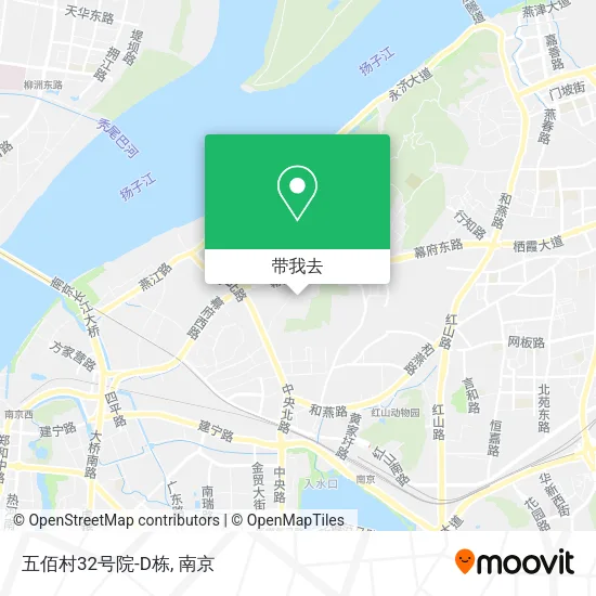 五佰村32号院-D栋地图