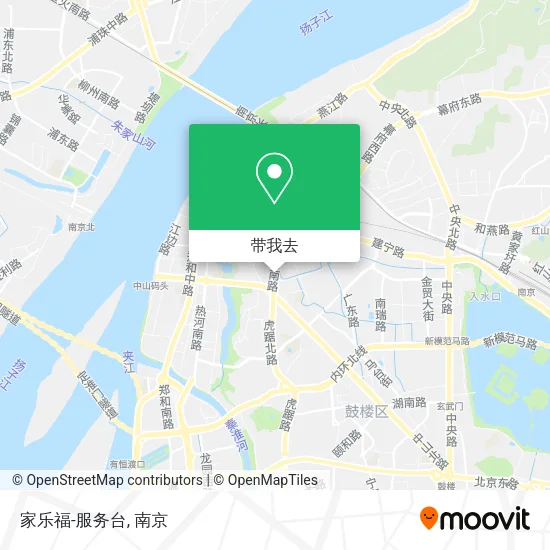 家乐福-服务台地图