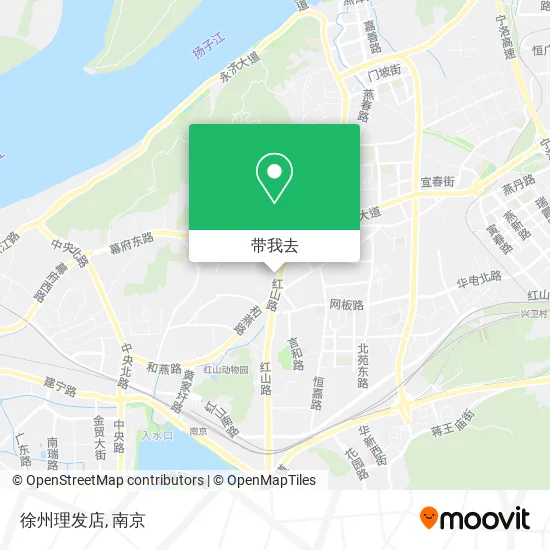 徐州理发店地图