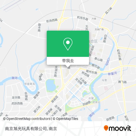 南京旭光玩具有限公司地图
