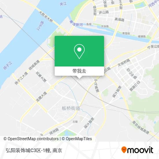 弘阳装饰城C3区-1幢地图