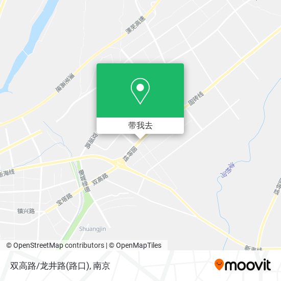 双高路/龙井路(路口)地图