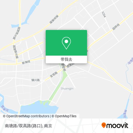 南塘路/双高路(路口)地图