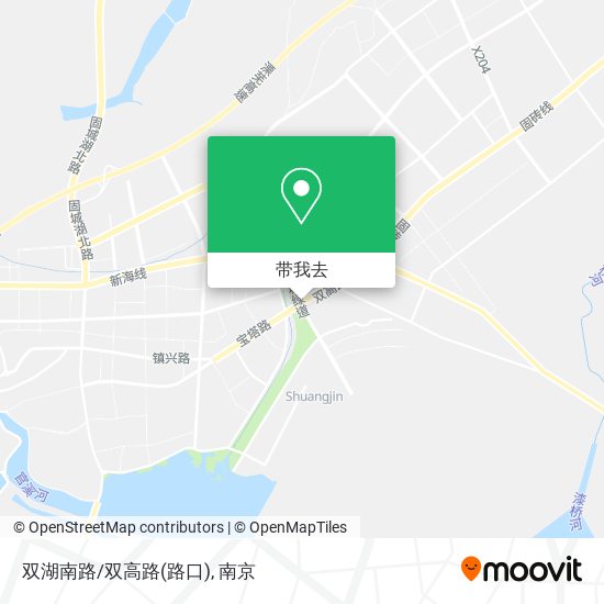 双湖南路/双高路(路口)地图