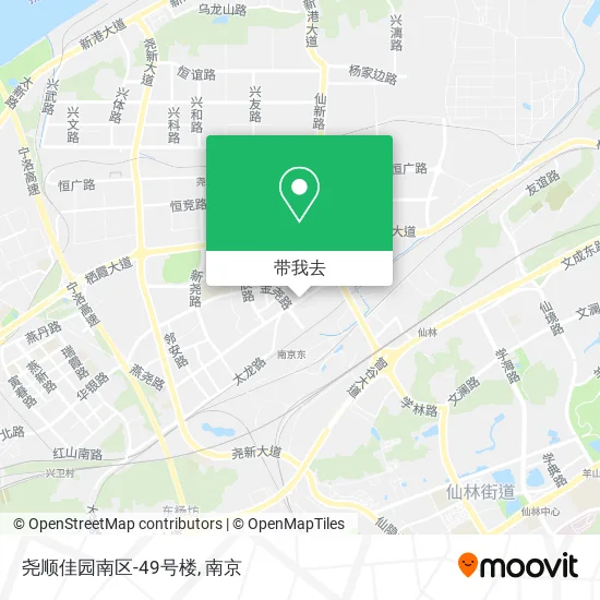 尧顺佳园南区-49号楼地图