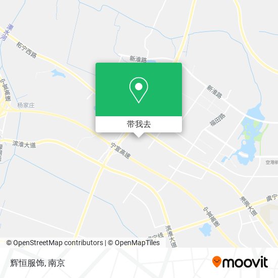 辉恒服饰地图