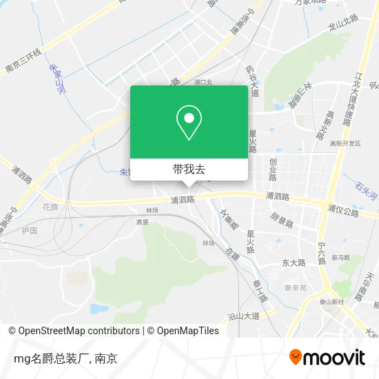 mg名爵总装厂地图