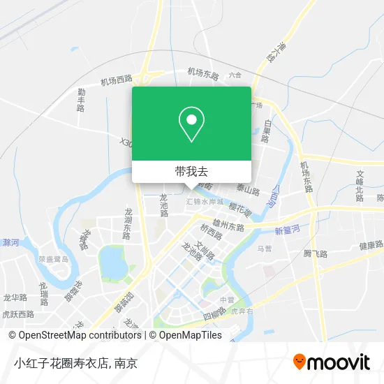 小红子花圈寿衣店地图