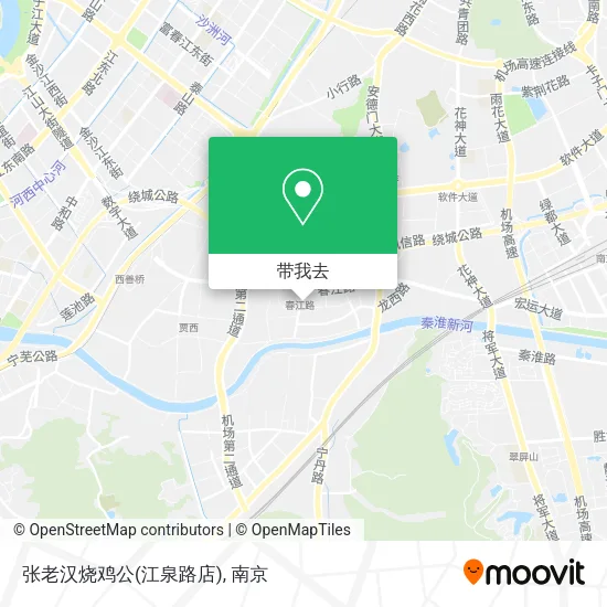 张老汉烧鸡公(江泉路店)地图