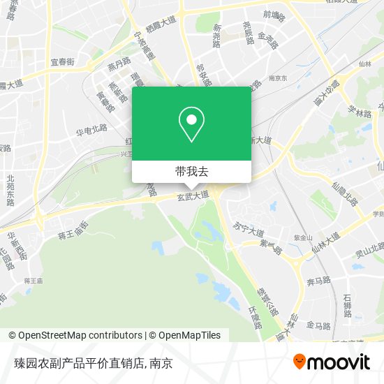臻园农副产品平价直销店地图