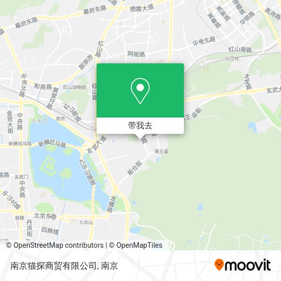 南京猫探商贸有限公司地图